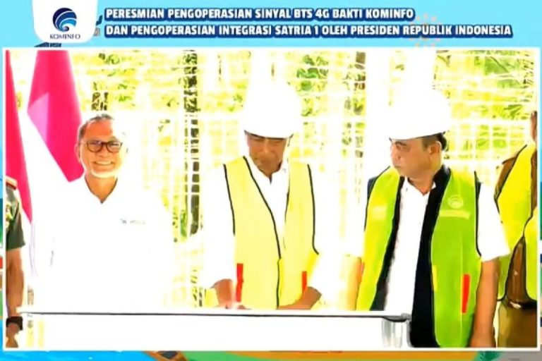 BTS 4G Bakti Kominfo pada Daerah Perkotaan Natuna resmi dioperasikan