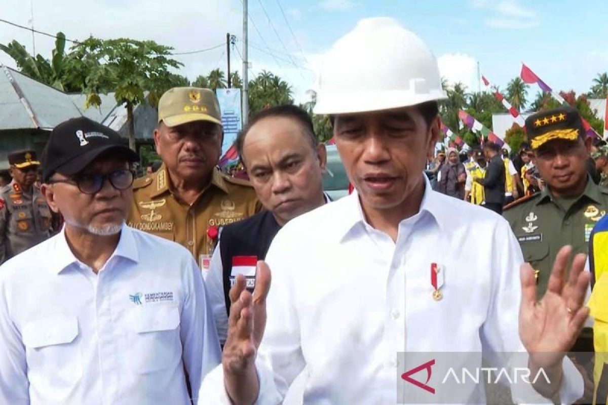 Presiden ingin jalan-jalan kabupaten sebagus dalam di Talaud