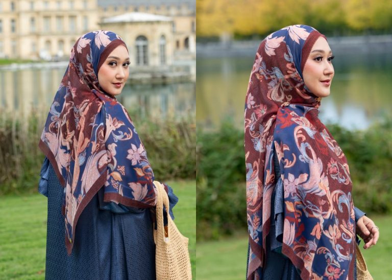 Tips Styling Menggunakan Hijab Pashmina Bahan Voal